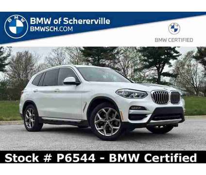 2021 BMW X3 xDrive30i is a White 2021 BMW X3 xDrive30i Car for Sale in Schererville IN