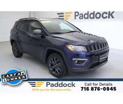 2021 Jeep Compass 80th Anniversary is a Blue 2021 Jeep Compass Car for Sale in Buffalo NY
