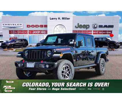 2024 Jeep Gladiator Rubicon X is a Black 2024 Car for Sale in Denver CO
