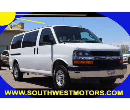 2019 Chevrolet Express Passenger LS is a White 2019 Chevrolet Express Car for Sale in Pueblo CO