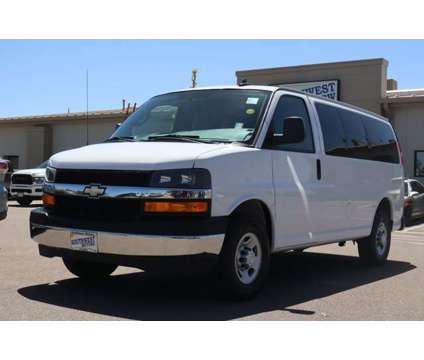 2019 Chevrolet Express Passenger LS is a White 2019 Chevrolet Express Car for Sale in Pueblo CO