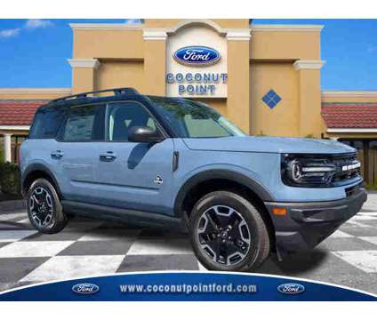 2024 Ford Bronco Sport Outer Banks is a Blue 2024 Ford Bronco Car for Sale in Estero FL