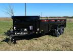 2025 East Texas Trailers 7x14x2-14K BP Dump Trailer