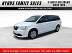 2018 Dodge grand caravan White, 44K miles