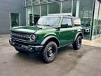 2023 Ford Bronco Green, 1814 miles