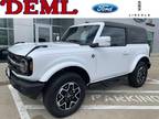 2023 Ford Bronco White, new