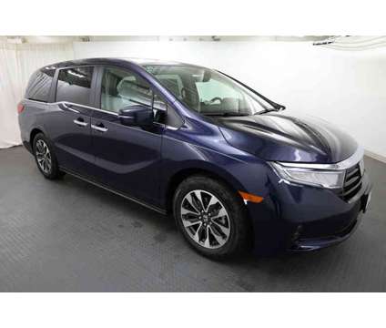 2024 Honda Odyssey Blue is a Blue 2024 Honda Odyssey EX-L Mini-Van in Union NJ