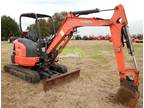 Mini excavator 2014 Kubota U35-4