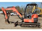 Very clean kubota u354 mini excavator