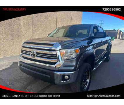 2016 Toyota Tundra CrewMax for sale is a Grey 2016 Toyota Tundra CrewMax Car for Sale in Englewood CO
