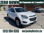 2017 Chevrolet Equinox White, 101K miles