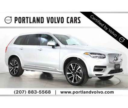 2021 Volvo XC90 Recharge Plug-In Hybrid T8 Inscription Expression 7 Passenger is a Silver 2021 Volvo XC90 3.2 Trim Hybrid in Scarborough ME