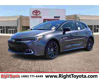 2024 Toyota Corolla Hatchback XSE is a Black, Grey 2024 Toyota Corolla XSE Hatchback in Scottsdale AZ