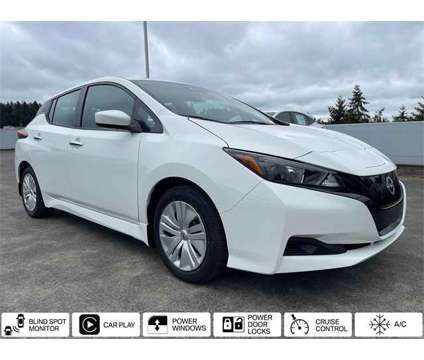 2024 Nissan Leaf S is a White 2024 Nissan Leaf S Car for Sale in Bellevue WA