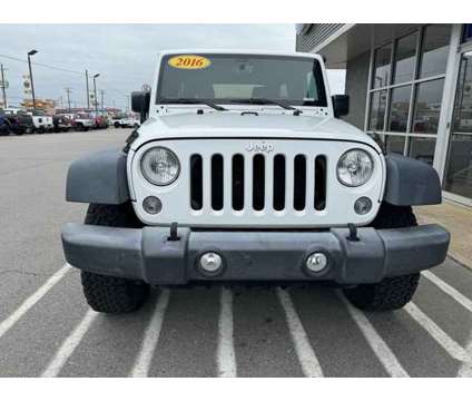 2016 Jeep Wrangler Unlimited Sport is a White 2016 Jeep Wrangler Unlimited SUV in Russellville AR