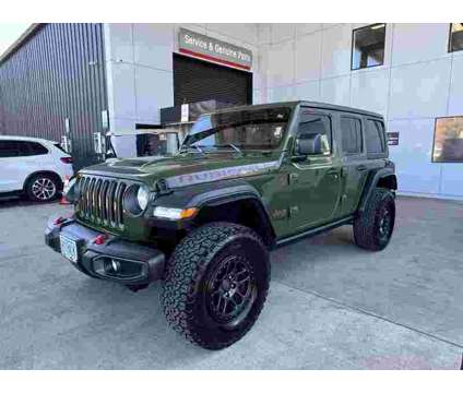 2021 Jeep Wrangler Unlimited Rubicon is a Green 2021 Jeep Wrangler Unlimited Rubicon SUV in Portland OR
