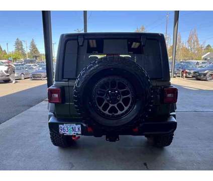 2021 Jeep Wrangler Unlimited Rubicon is a Green 2021 Jeep Wrangler Unlimited Rubicon SUV in Portland OR