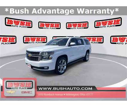 2020 Chevrolet Suburban LT is a White 2020 Chevrolet Suburban LT SUV in Wilmington OH
