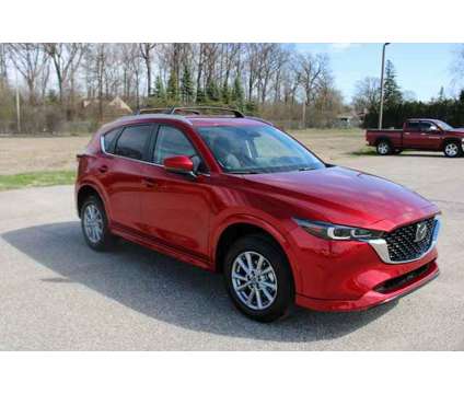 2024 Mazda CX-5 2.5 S Select Package is a Red 2024 Mazda CX-5 SUV in Bay City MI
