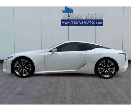 2018 Lexus LC 500 is a White 2018 Lexus LC 500 Coupe in Houston TX