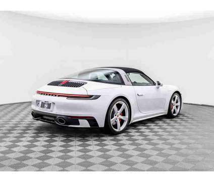 2022 Porsche 911 Targa 4S is a White 2022 Porsche 911 Model Targa 4S Coupe in Barrington IL
