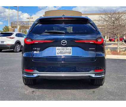 2024 Mazda CX-90 3.3 Turbo S Premium is a Blue 2024 Mazda CX-9 SUV in Colorado Springs CO