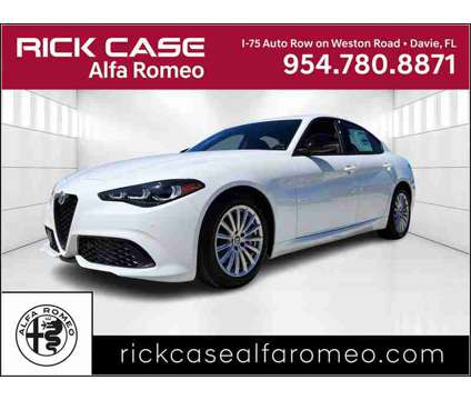 2024 Alfa Romeo Giulia Sprint is a White 2024 Alfa Romeo Giulia Sedan in Fort Lauderdale FL