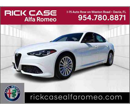 2024 Alfa Romeo Giulia Sprint is a White 2024 Alfa Romeo Giulia Sedan in Fort Lauderdale FL