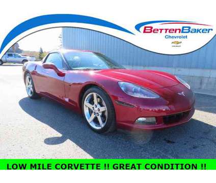 2007 Chevrolet Corvette Base is a Red 2007 Chevrolet Corvette Base Coupe in Cadillac MI