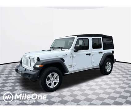 2018 Jeep Wrangler Unlimited Sport S is a White 2018 Jeep Wrangler Unlimited SUV in Westminster MD