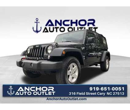 2016 Jeep Wrangler Unlimited Sport S is a Black 2016 Jeep Wrangler Unlimited SUV in Cary NC