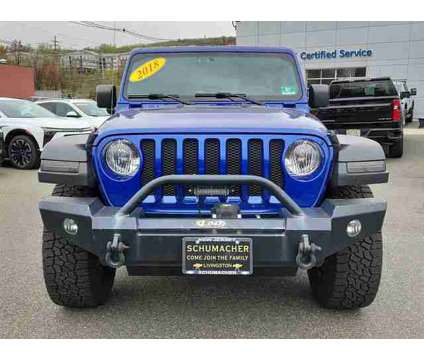2018 Jeep Wrangler Unlimited Sport S is a Blue 2018 Jeep Wrangler Unlimited SUV in Boonton NJ