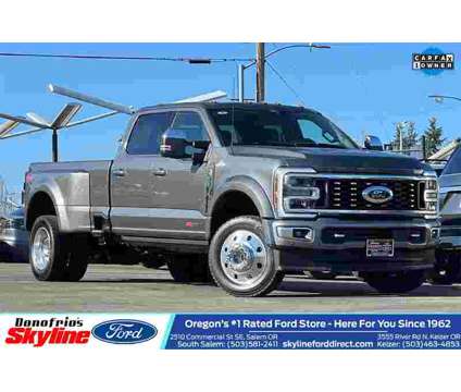 2024 Ford F-450SD Limited DRW is a Grey 2024 Ford F-450 Limited Truck in Salem OR