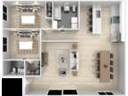 The BLVD Apartments - 2B / 1.5B