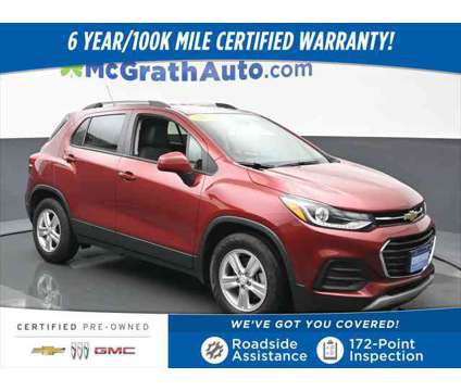 2022 Chevrolet Trax FWD LT is a Red 2022 Chevrolet Trax Station Wagon in Dubuque IA