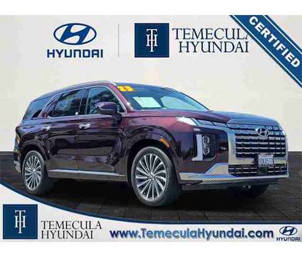 2023 Hyundai Palisade Calligraphy is a Red 2023 SUV in Temecula CA