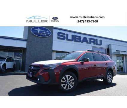 2024 Subaru Outback Premium is a Red 2024 Subaru Outback 2.5i Station Wagon in Highland Park IL