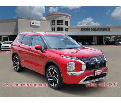 2024 Mitsubishi Outlander SEL is a Red 2024 Mitsubishi Outlander SEL SUV in Plano TX