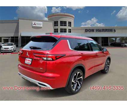 2024 Mitsubishi Outlander SEL is a Red 2024 Mitsubishi Outlander SEL SUV in Plano TX