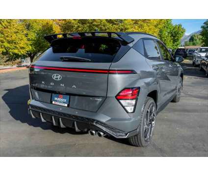 2024 Hyundai Kona N Line is a Grey 2024 Hyundai Kona SUV in Salt Lake City UT