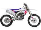 2024 Yamaha YZ450F Anniversary White Motorcycle for Sale