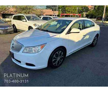 2010 Buick LaCrosse for sale is a White 2010 Buick LaCrosse Car for Sale in Arlington VA