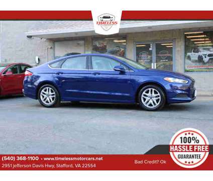 2014 Ford Fusion for sale is a Blue 2014 Ford Fusion Car for Sale in Stafford VA