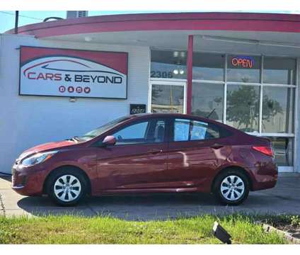 2017 Hyundai Accent for sale is a Red 2017 Hyundai Accent Car for Sale in Greenville NC