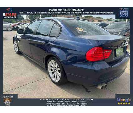 2011 BMW 3 Series for sale is a Blue 2011 BMW 3-Series Car for Sale in Dallas TX
