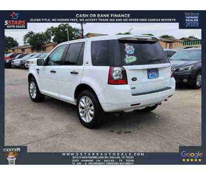 2011 Land Rover LR2 for sale is a White 2011 Land Rover LR2 Car for Sale in Dallas TX