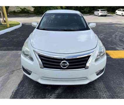 2015 Nissan Altima for sale is a White 2015 Nissan Altima 2.5 Trim Car for Sale in North Lauderdale FL