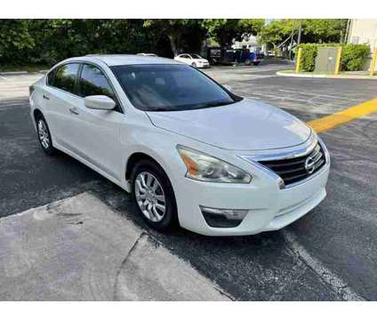 2015 Nissan Altima for sale is a White 2015 Nissan Altima 2.5 Trim Car for Sale in North Lauderdale FL