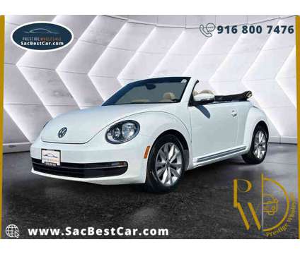 2015 Volkswagen Beetle for sale is a White 2015 Volkswagen Beetle 2.5 Trim Car for Sale in Sacramento CA