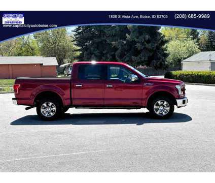 2016 Ford F150 SuperCrew Cab for sale is a Red 2016 Ford F-150 SuperCrew Car for Sale in Boise ID